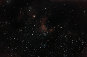 SH2-155 Cave Nebula